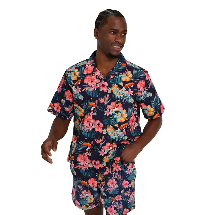 Guinness Toucan Hawaiian Shirt