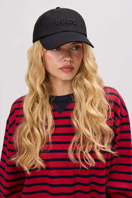 Guizio Baseball Cap in Black