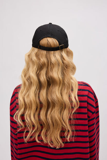 Guizio Baseball Cap in Black