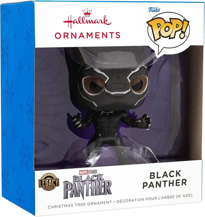 Hallmark Funko Pop Marvel Black Panther Christmas Tree Ornament