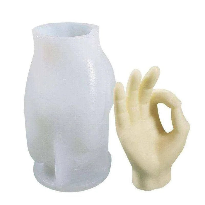 Hand Candle Mold - Create Beautiful Hand - Shaped Candles with this Love Heart Mold - DiyCraftsProject