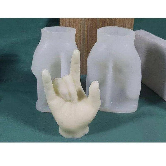 Hand Candle Mold - Create Beautiful Hand - Shaped Candles with this Love Heart Mold - DiyCraftsProject