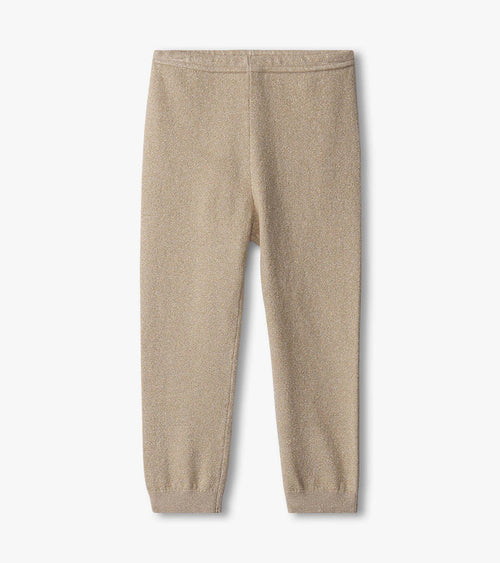 Hatley Baby Leggings in Gold Glitter