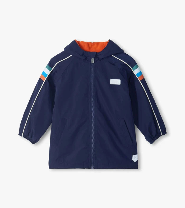 Hatley Fleece Lined Jacket in Dark Navy