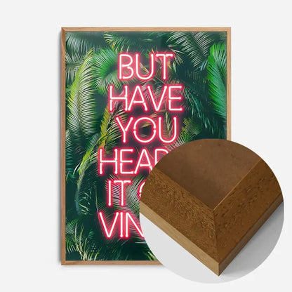 21x30cm | 8¼ x 11¾in / Oak Wood Frame