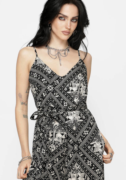 Hexweave Wide Leg Cami Jumpsuit