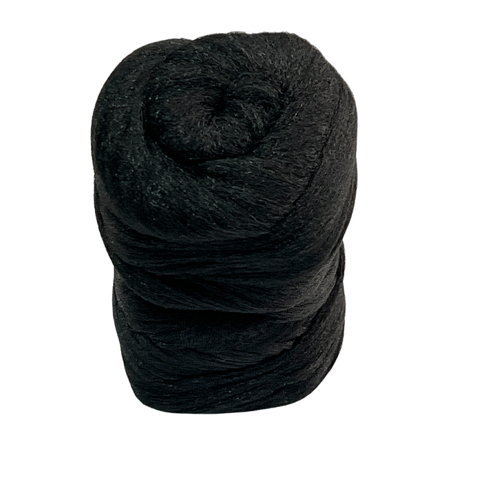 High Quality Brazilian Hair Wool Yarn 100g – Black Faux Locs Braiding Yarn for Twists, Dreads & Knitting | Hand & Machine Acrylic Wool