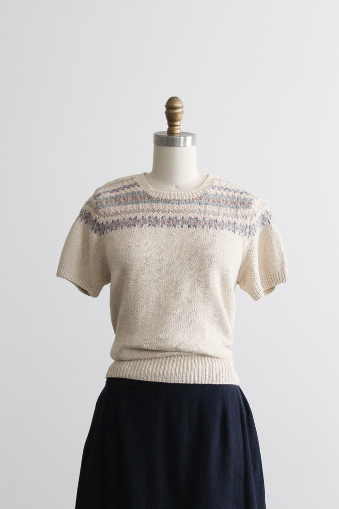 homestead cotton knit tee