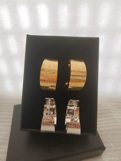 Hoop earrings