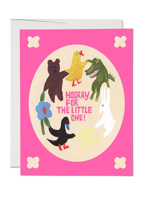 Hooray Little One Baby Card