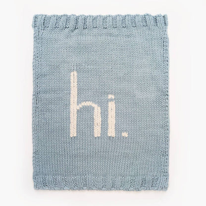 Huggalugs Handknit Baby Blanket in hi-Multiple Colors!