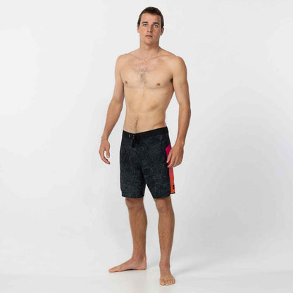 HyperFreak Tech Panel 18" Boardshort - Black