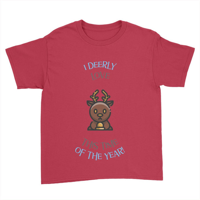 I Deerly Love This Time Of The Year Youth Shirt