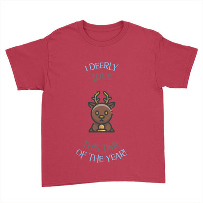 I Deerly Love This Time Of The Year Youth Shirt
