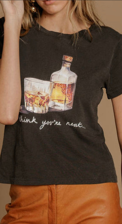 I Think Your Neat Slim Graphic Tee