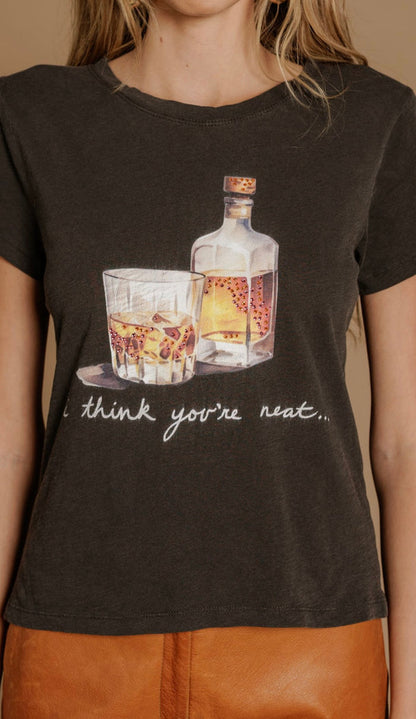 I Think Your Neat Slim Graphic Tee