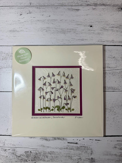 Wildflower-Twinflower Square (SE With Mat)