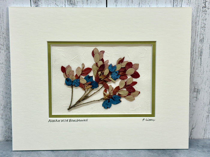 Wild Blueberries (8"x10"Mat)