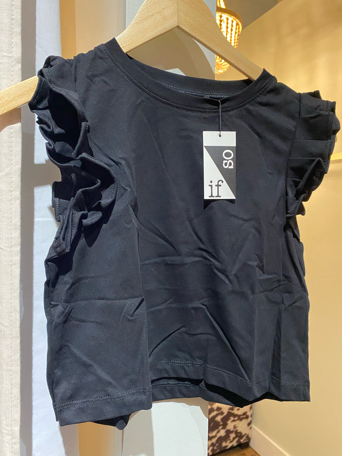 If So Ruffle Sleeve Top