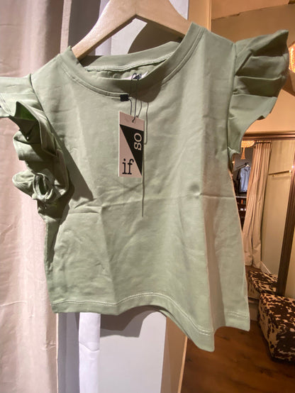 If So Ruffle Sleeve Top