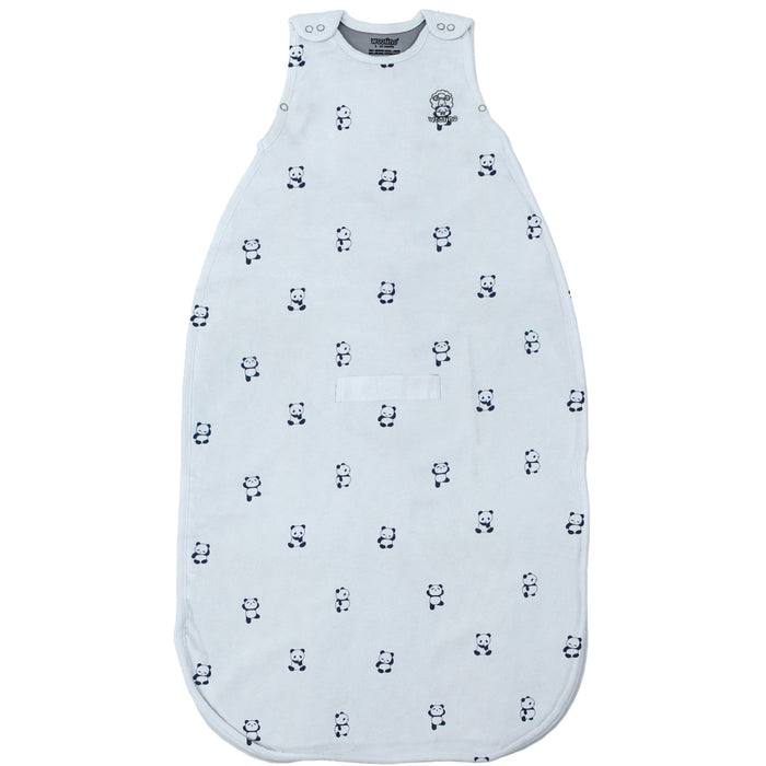 Imperfect 4 Season™ Ultimate Baby Sleep Bag, Merino Wool & Organic Cotton, 2 Months - 2 Years, Panda