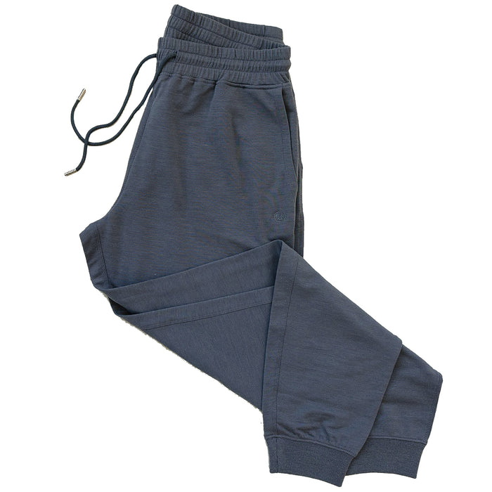 Imperfect Women's Merino Wool Jogger Pants, Storm Gray