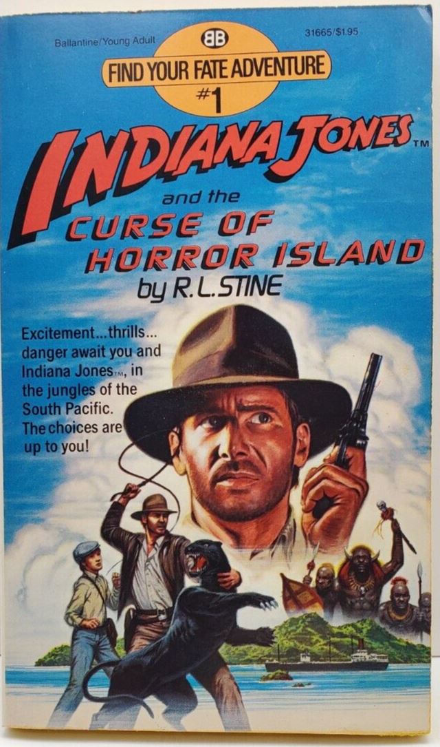 Indiana Jones - R.L. Stine Books USED Not specified