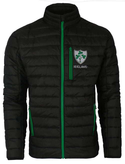Ireland Rugby Shamrock Puffer Jacket