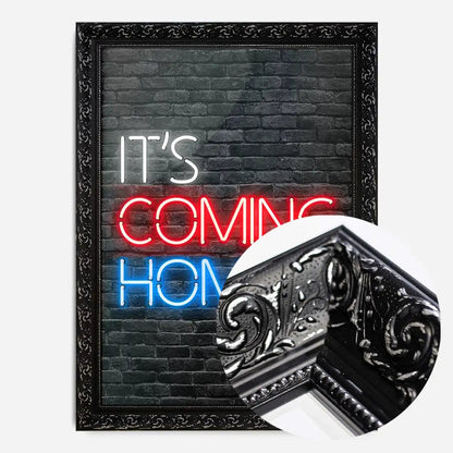 21x30cm | 8¼ x 11¾in / Black Ornate Frame