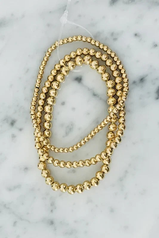 It's No Stretch 3-Piece Heavy Bracelet Set-Gold-Cute-Trendy-Shop-Womens-Boutique-Clothing-Store