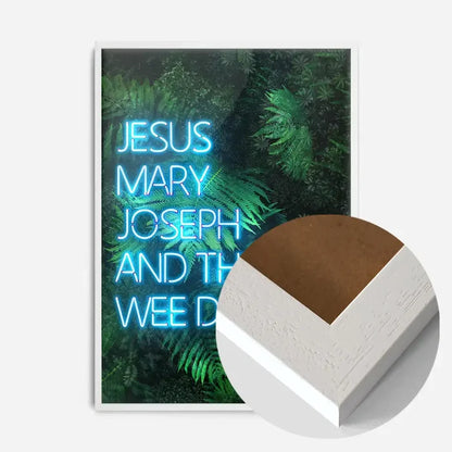 21x30cm | 8¼ x 11¾in / White Wood Frame