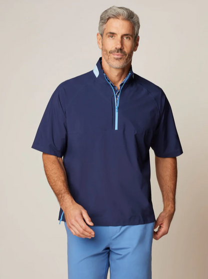 johnnie-O Stealth Stowable SS Rain Jacket