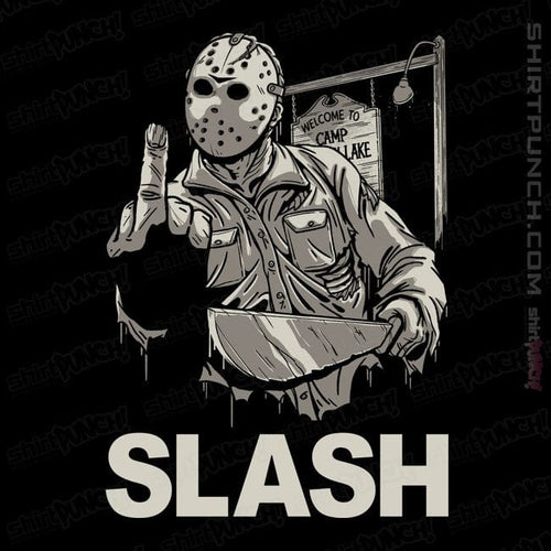 Daily_Deal_Shirts Magnets / 3"x3" / Black Johnny Slash