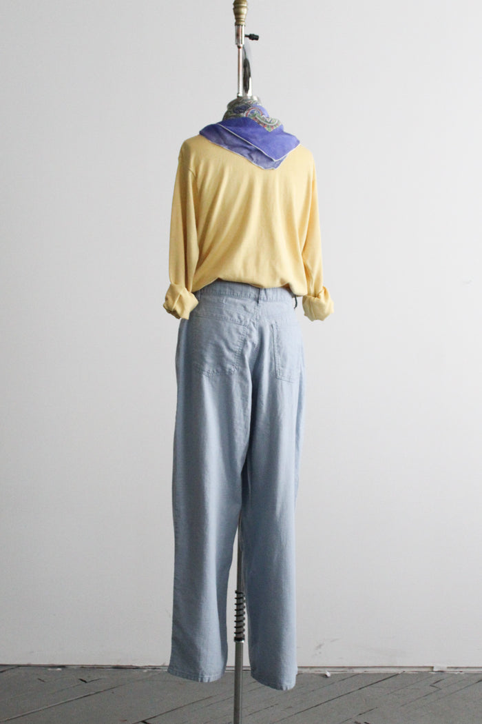 jonquil silk pullover