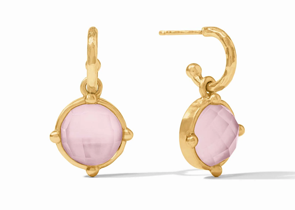 Julie Vos Honeybee Hoop & Charm Earring