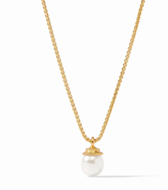 Julie Vos Noel Solitaire Necklace
