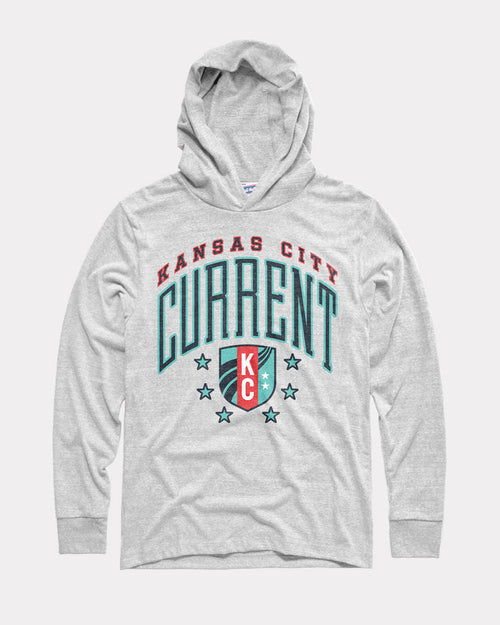 KC Current Founders Arch Ash Lightweight T-Shirt Hoodie