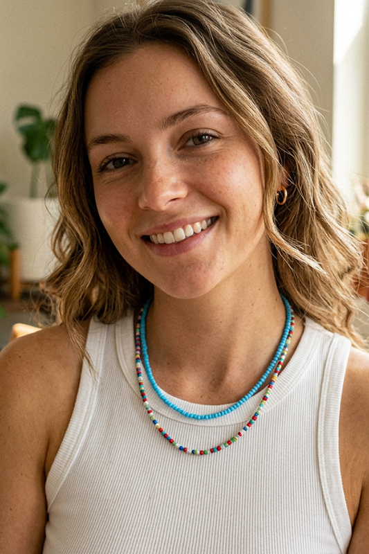 Keep It Fun Beaded Necklace-Cute-Trendy-Shop-Womens-Boutique-Clothing-Store