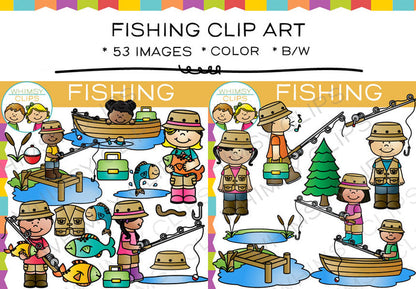 Fishing Clip Art