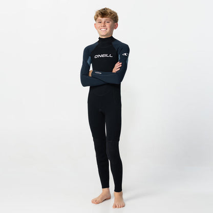 Kid's Reactor GBS 3/2mm Steamer Back Zip - Blue