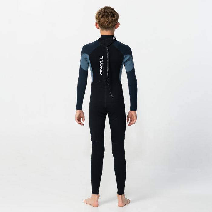 Kid's Reactor GBS 3/2mm Steamer Back Zip - Blue