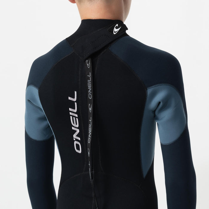 Kid's Reactor GBS 3/2mm Steamer Back Zip - Blue