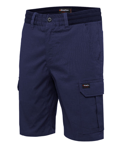 King Gee Rib Comfort Waist Short