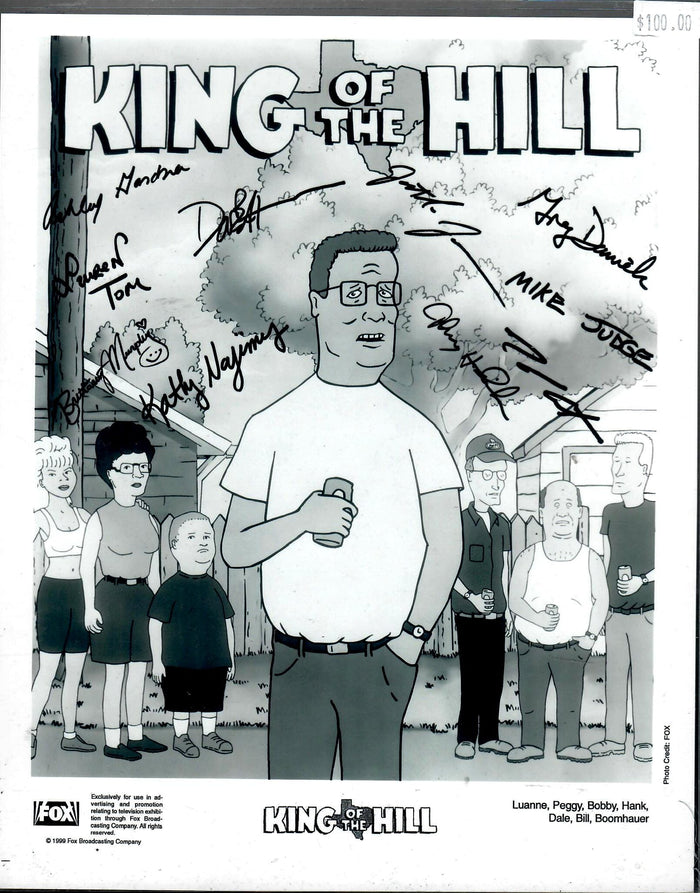 King Of The Hill Signed Picture Mutiny Comics & Coffee Online