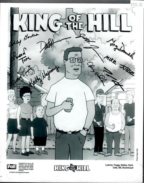 King Of The Hill Signed Picture Mutiny Comics & Coffee Online