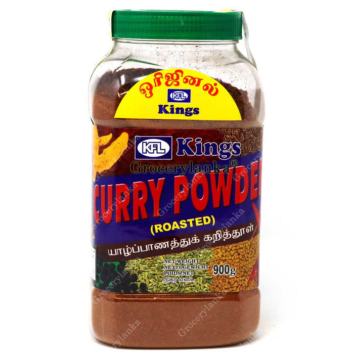 Kings Roasted Curry Powder 900g pack – Jaffna-style Sri Lankan spice blend