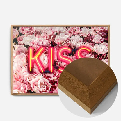 21x30cm | 8¼ x 11¾in / Oak Wood Frame