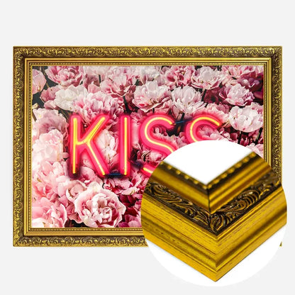 21x30cm | 8¼ x 11¾in / Gold Ornate Frame