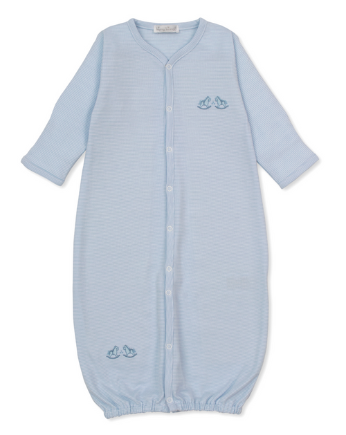 Kissy Kissy Convertible Gown in Light Blue Gingham Rockers