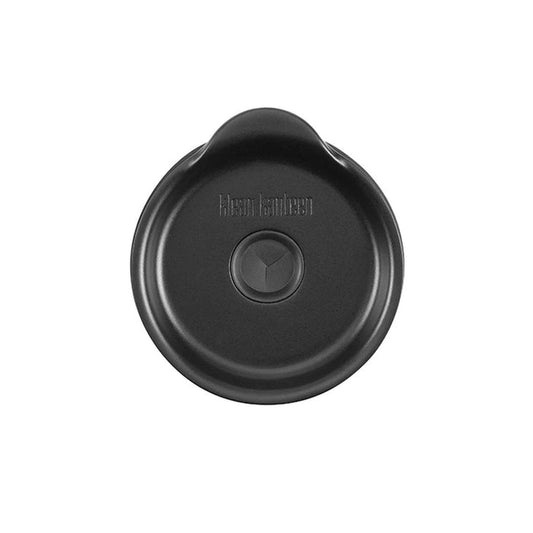 Studio shot on a white background of Klean Kanteen replacement tumbler straw lid in black